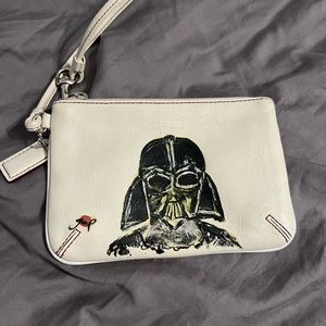 Coach Hand painted Star Wars Wristlet